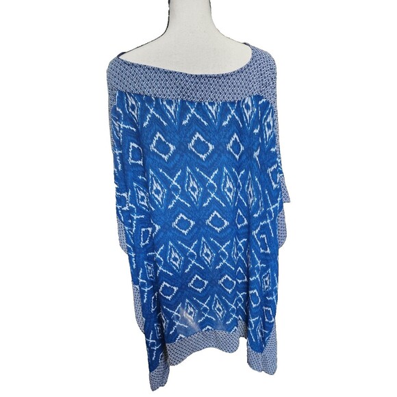 Lane Bryant Size 26/28 Sheer Top Coverup Kimono Style Soft and Flowy - Picture 6 of 10